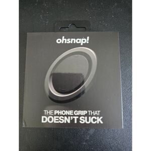 Ohsnap Grip 5 Magnetic Phone Grip Stand Magsafe - Black